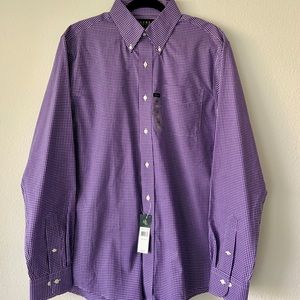 NEW RALPH LAUREN DRESS SHIRT
